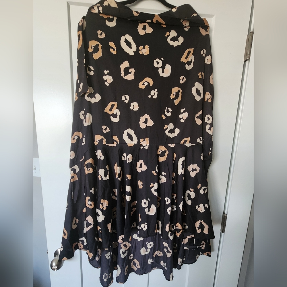 Ann Taylor High Low Wrap Skirt, size 18